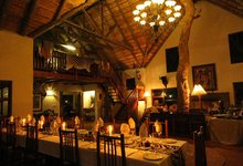 Za Mpl Mpala Safari Lodge Dinnertime